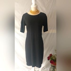 Talbot's Vintage Classic Black Dress - 1991 Worn Once - 10P